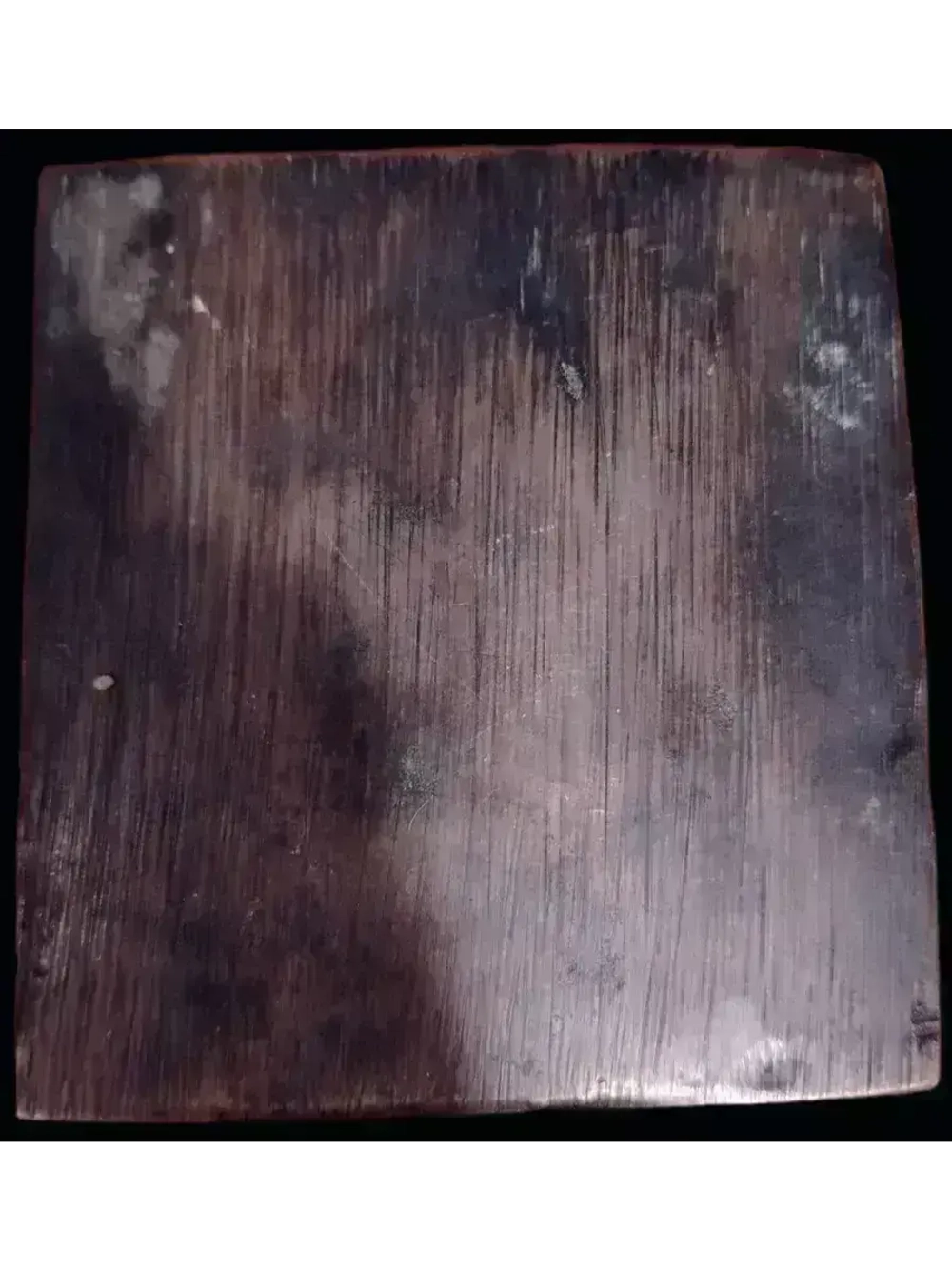 Антикварная икона " Богоматерь" цельнолитая медная металлопластика