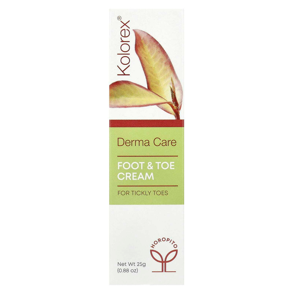 Kolorex, Derma Care, крем для ног и пальцев ног, 25 г (0,88 унции)