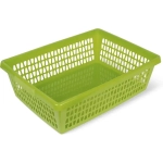 Корзина для хранения Велетта 38х11см оливковая С714ОЛВ (комплект 16 шт)