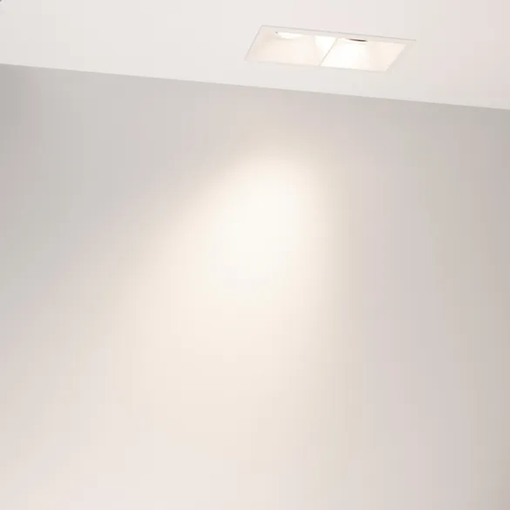Светильник MS-FLOW-BUILT-S157x85-2x12W Day4000 (BK, 38 deg, 230V) (Arlight, IP20 Металл, 5 лет) 055901