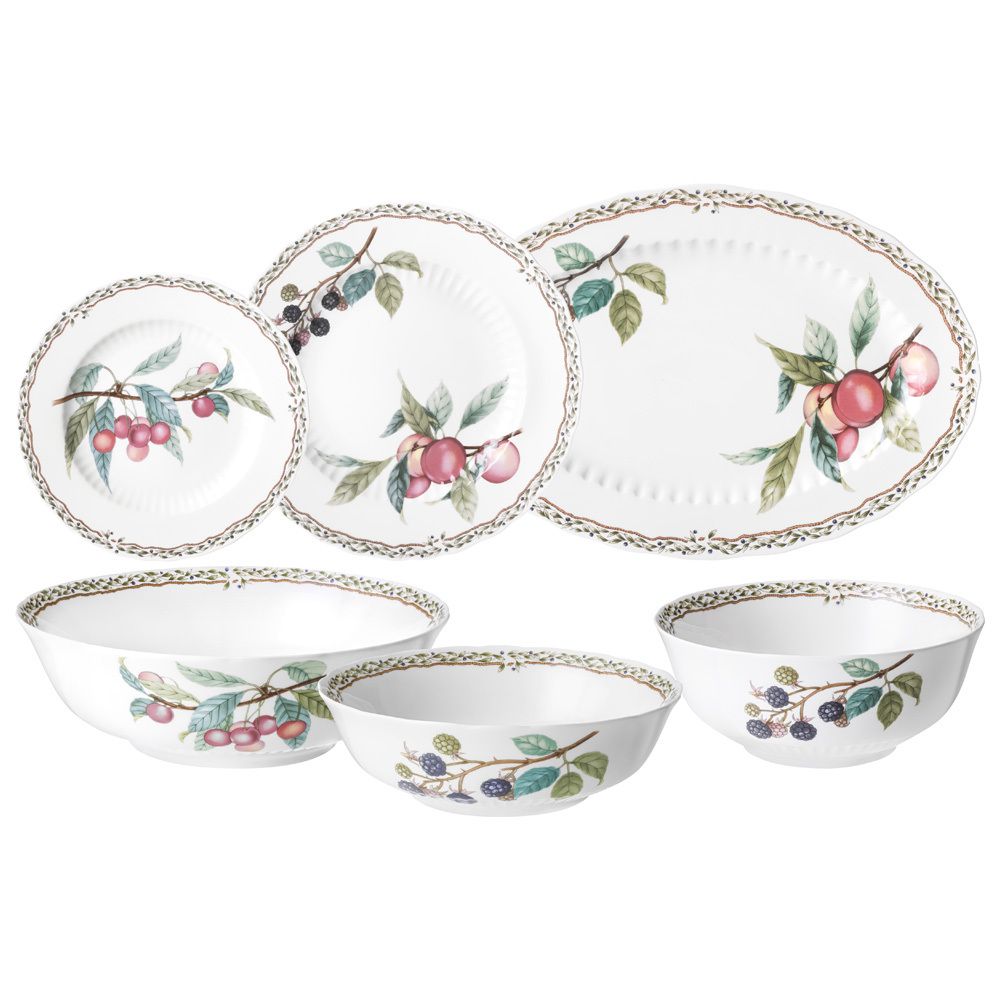 СЕРВИЗ ОБЕДЕННЫЙ LEFARD "FRUIT GARDEN" НА 6 ПЕР. 23 ПР. (КОР=1НАБ.)