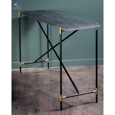 Столик консольный Objet de Curiosite Console black marble oc_fe110