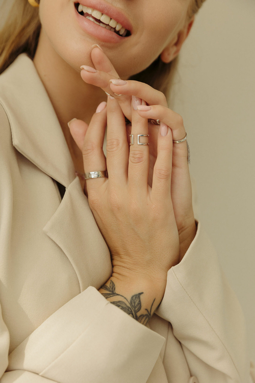 Кольцо "Битое"