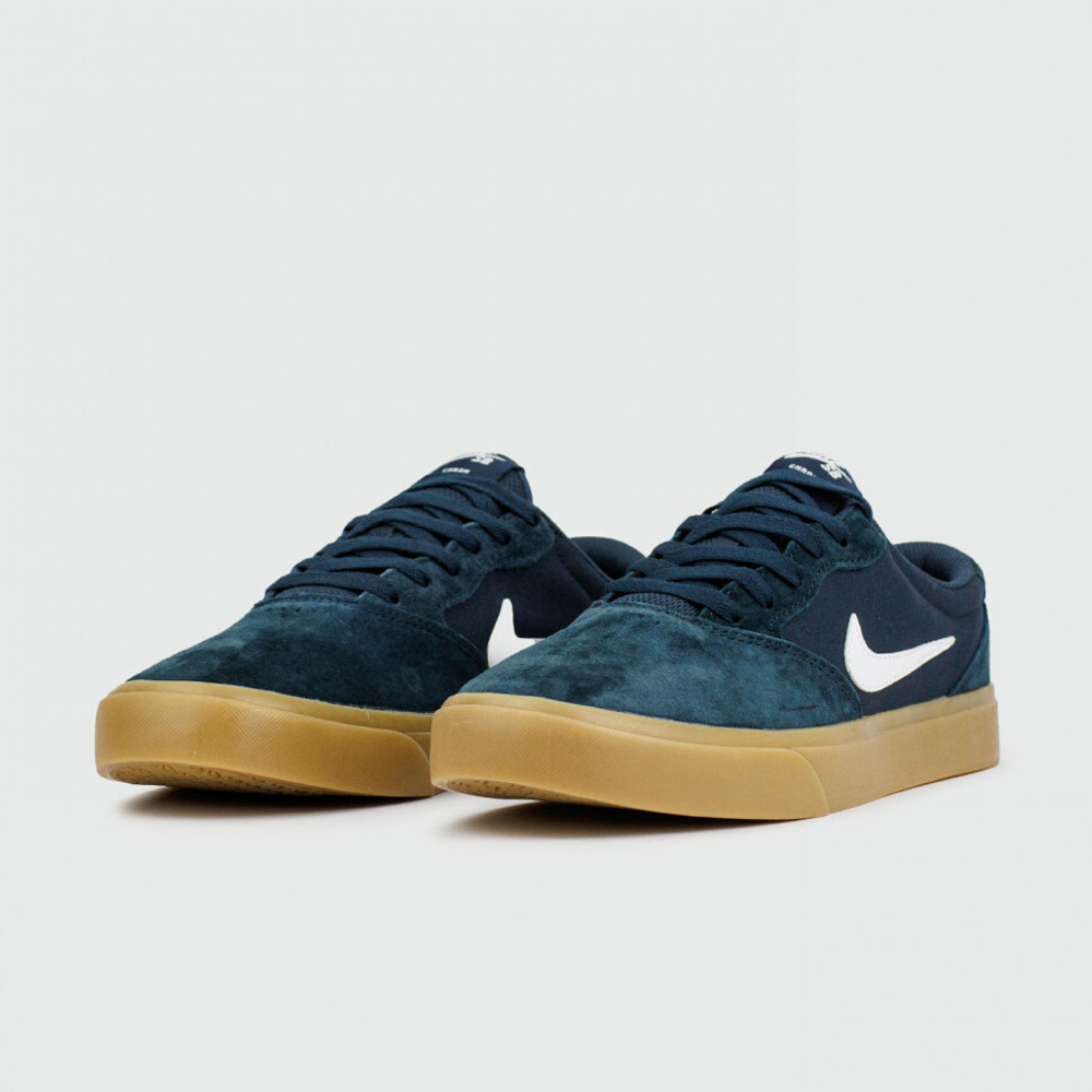 кеды Nike SB Chron Suede Navy / Gum Ftwr.