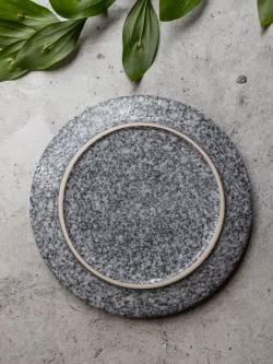 Набор 2 шт тарелок с бортиком, 25,3 см, Осень