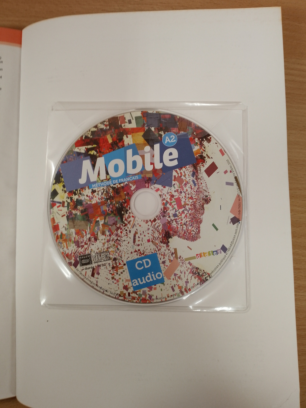 Mobile 2 - livre de l'eleve +CD +DVD