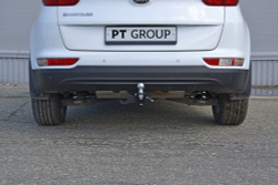 Фаркоп PT GROUP /съемный квадрат/ KIA Sportage 2L 2016-/ HYUNDAI Tucson 2015-2020(паспорт и сертификат в комплекте)(без электрики) арт.KSG-16-991122.00