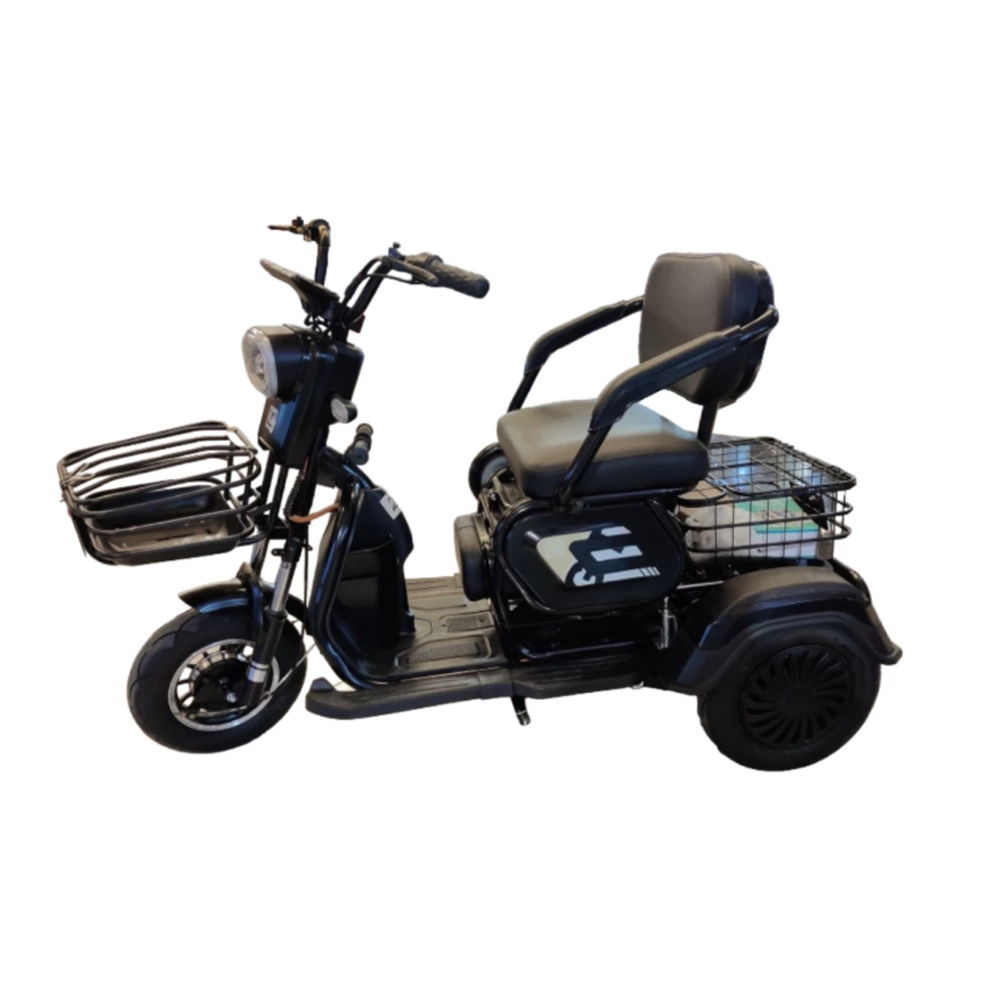 Электротрицикл GT-EV3 (Черный)
