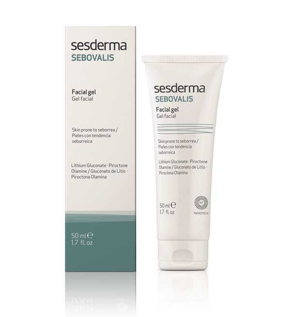 Гель для лица SEBOVALIS FACIAL GEL, Sesderma, 50 мл
