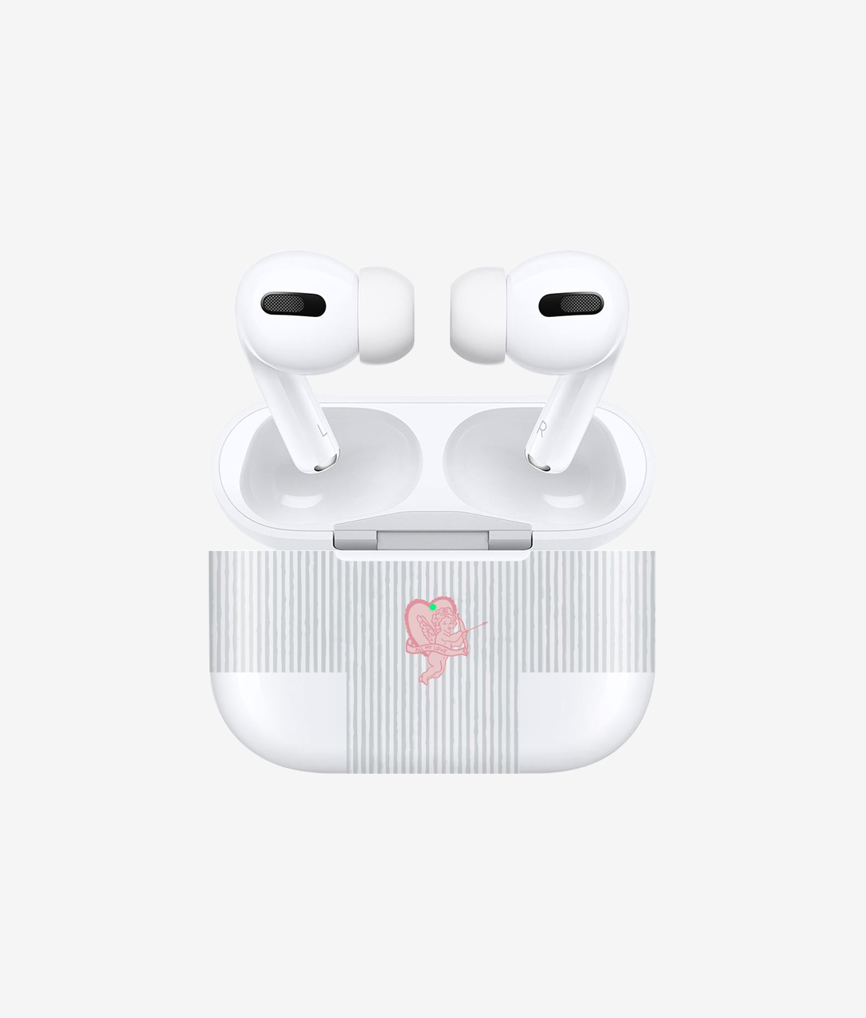 Виниловая наклейка ALL MY LOVE для AirPods
