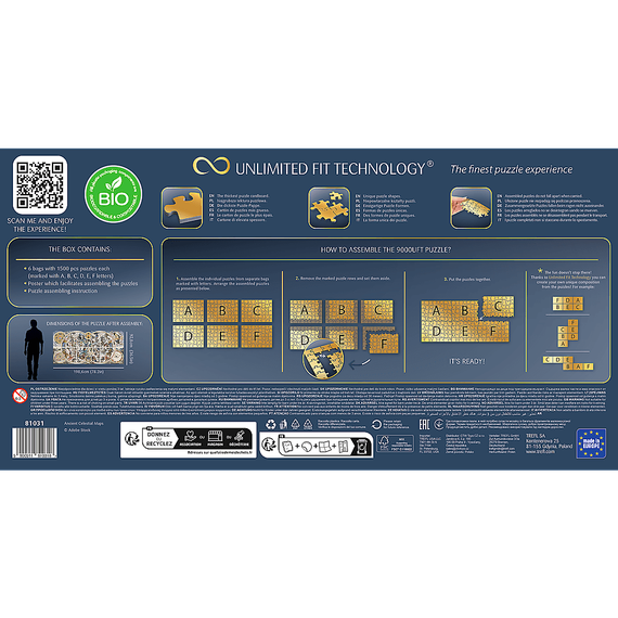 Puzzles - "9000 UFT" - Ancient Celestial Maps_FSC Mix 70%
