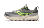 Saucony Peregrine 13 Peregrine Falcon 13 comfortable low-top cross-country running shoes men's gray-green