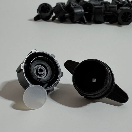 Капельница компенсированная разборная, Чёрная, 4л/ч - 0,8-3,2 bar (PCT0104)