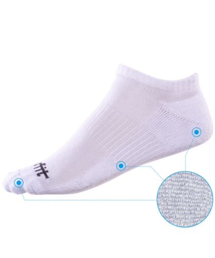 Носки низкие c амортизацией SW-207, белый, 2 пары