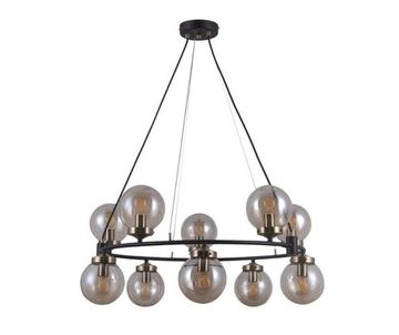 Люстра подвесная OML-94003-10 черный Sorrento Omnilux