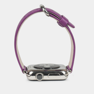 Ремешок для Apple Watch 44/45/46 mm кожи козы, фиалкового цвета