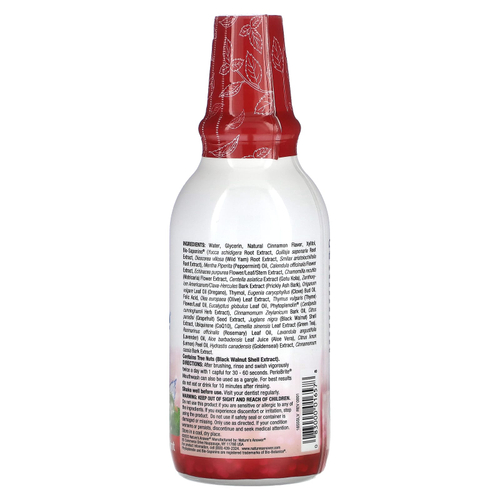 Nature's Answer, PerioBrite, ополаскиватель для рта с ксилитолом, корица и мята, 480 мл (16 жидк. унций)