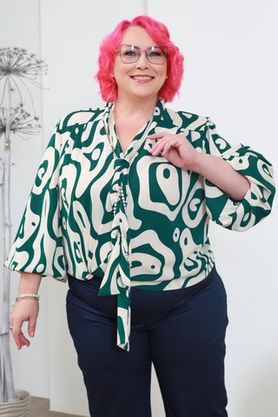 Цена на Блузка-4849 больших размеров