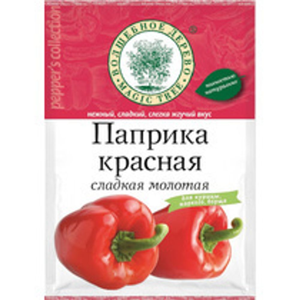 Приправа Паприка красная сладкая Волшебное дерево 50 г