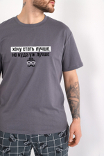 [m]Пижама мужская штаны и футболка КП-116