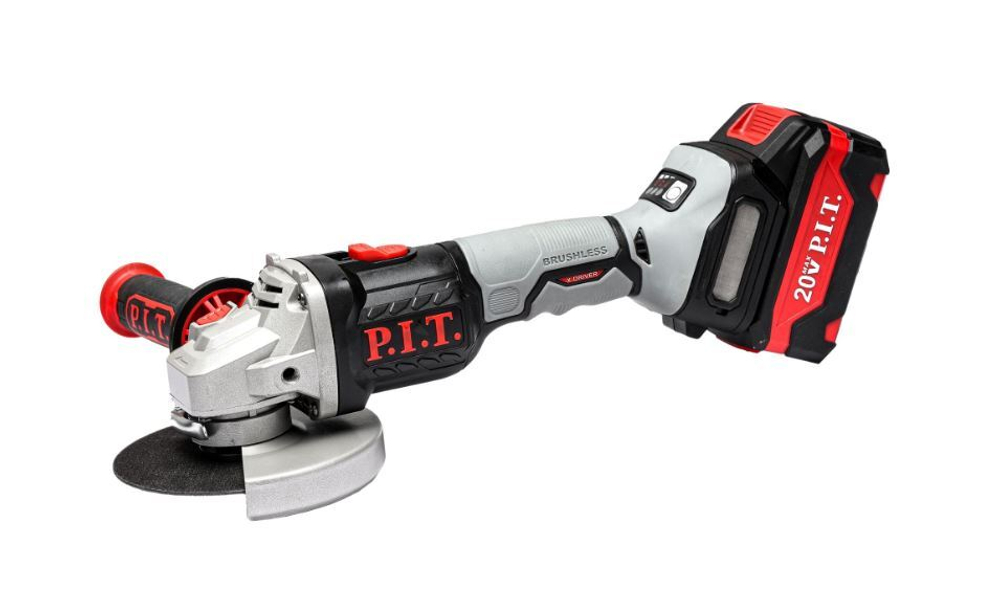 ЕАС Шлифмашина угловая  АККУМ. PWS20H-125D/1 (бесщет.20В, 125мм,4500-8000об/мин,1акб Li-Ion 4Ач, ЗУ)