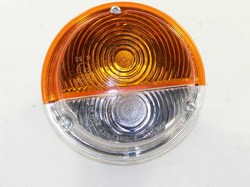 Фонарь поворота /УАЗ/ перед. белый+желтый (Н.Новгород)