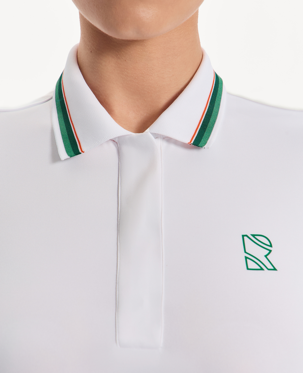 Поло High-Vibe, White