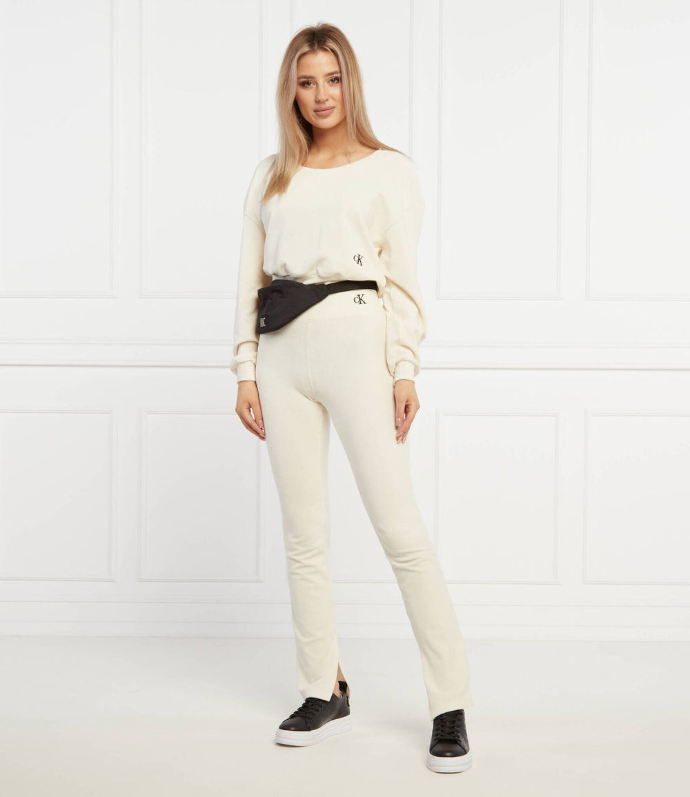 штаны CALVIN KLEIN JEANS - кремовый(J20J217788)