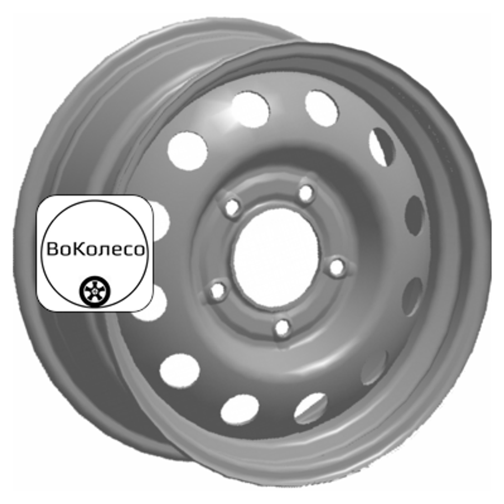 5,5x16/5x139,7 ET52 D98,6 Lada 4x4 Серый (узкая) ТЗСК