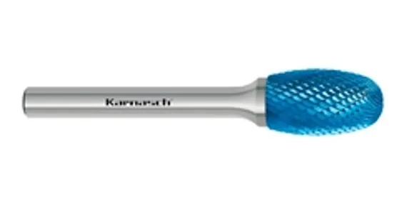 Борфреза твердосплавная Karnasch форма G, 3х14х3х38 мм, насечка HP-4, без покрытия, арт. 11.3062-015