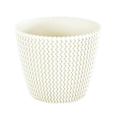 Кашпо SPLOFY d35 h28,9 V18,6л - кремовый