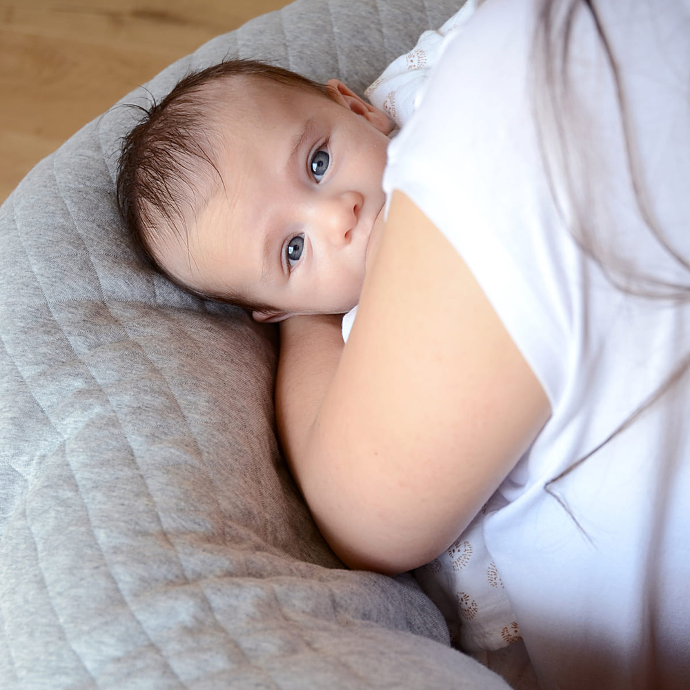 Подушка для кормления BEABA Big Flopsy серая