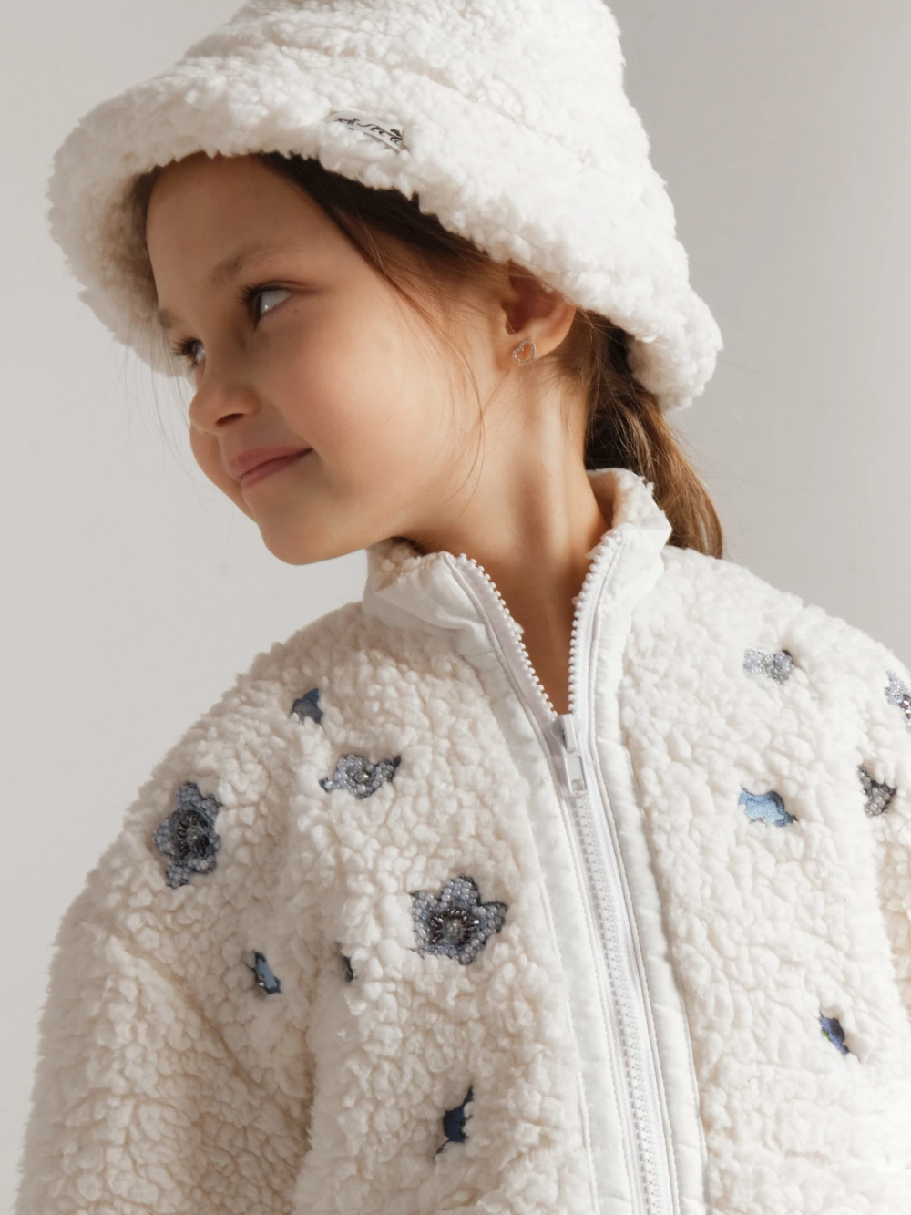 Анорак NEZABUDKA CHILD, молочный