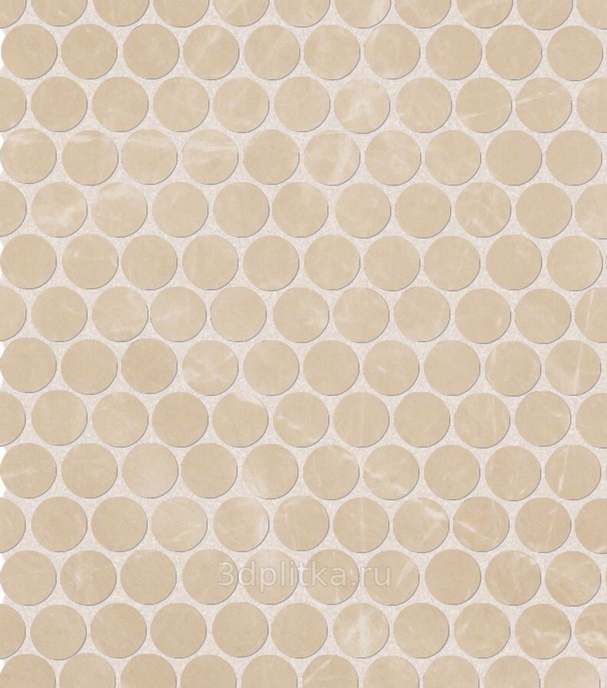 Мозаика Roma Diamond Beige Duna Round Gres Mos. 29.5x32.5