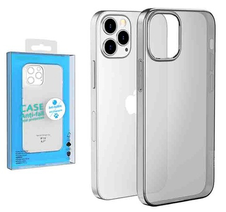 Чехол BOROFONE UltraThin на iPhone 13 PRO (темно-прозрачный)