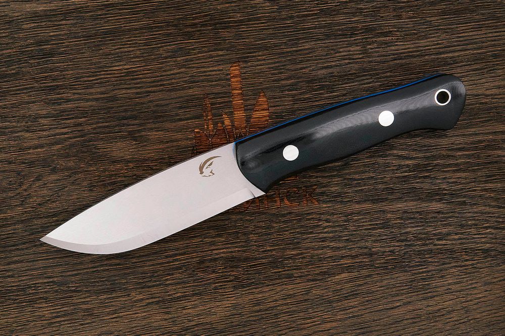 Нож для бушкрафта Beaver knife America 2.0, клинок 116мм, сталь Х12МФ