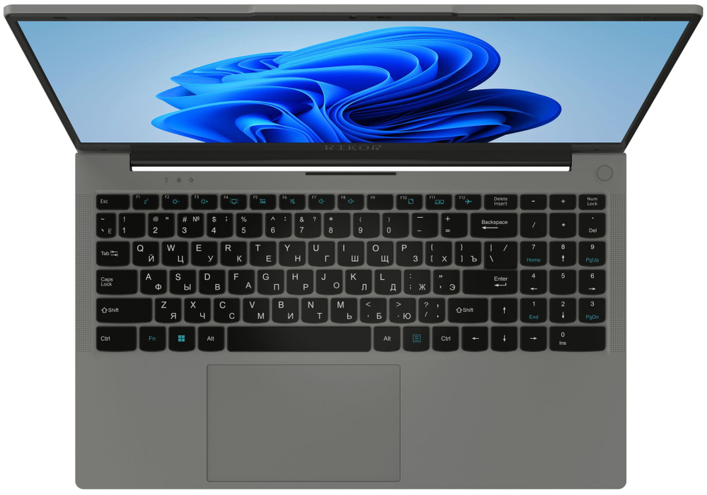 Ноутбук  Rikor ARZ 103.1/15 15.6 ", Ryzen 5, 8 Гб RAM, 512 Гб SSD, Radeon Graphics, Серый
