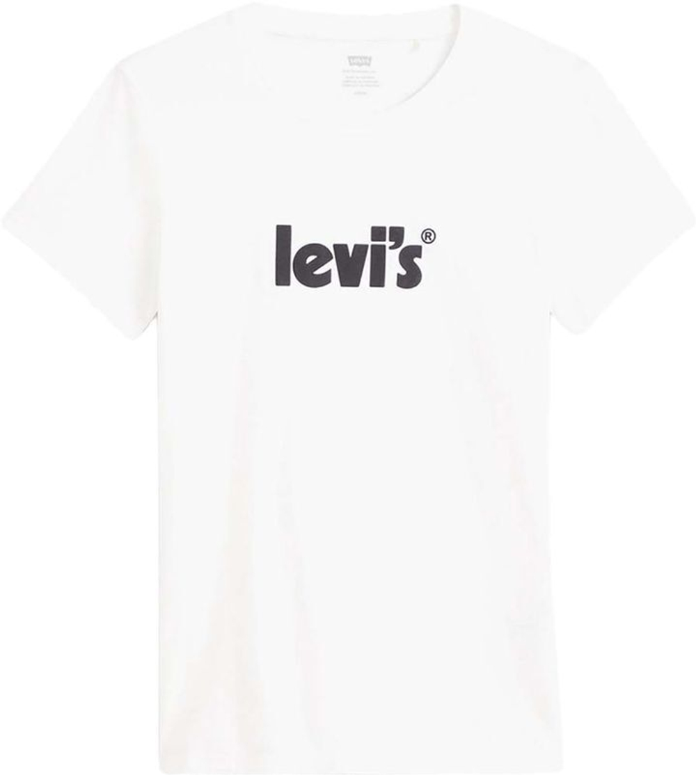 Футболка Levis Levi's Original THE PERFECT TEE SEASONAL POSTER LOGO SU белый