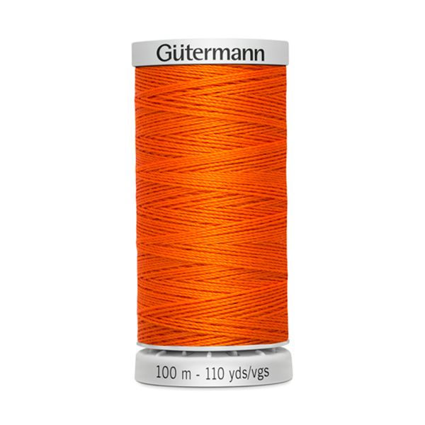 Нитки суперкрепкие Gutermann Extra Strong M782 №40 (100 метров), 5 кат. | 351 оранжевый