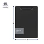 Планшет с зажимом А5+ Berlingo Steel&Style пластик 2500мкм серебристый