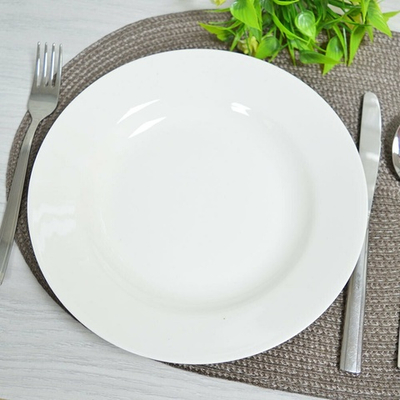 Тарелка 230мм глубокая 350мл 2 сорт без деколи
