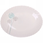 Блюдо сервировочное «Одуванчики» 29,5*22,5см стеклокерамика