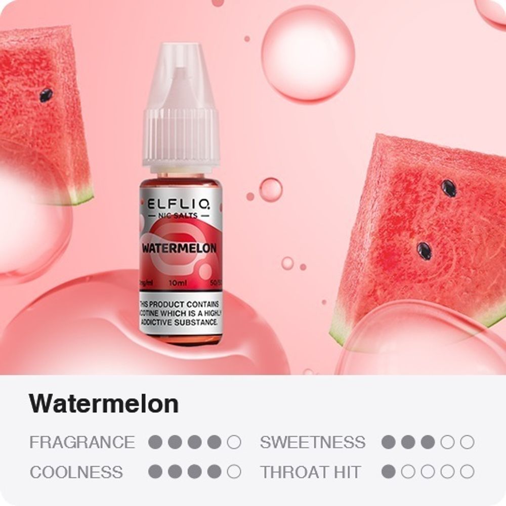 ELFLIQ - Watermelon (5% nic, 30ml)