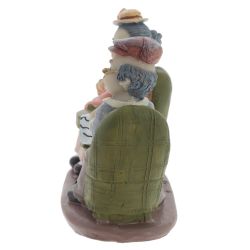 GAEM Фигурка декоративная "Бабушка с дедушкой", L15 W8 H14 см, 2в.