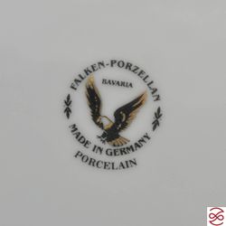 Набор тарелок Falkenporzellan Natalia seladon gold 28.5 см(6 шт)