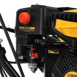 Гибридная снегоуборочная машина с функц. подметания SWB-800, 212 сс, руч. старт, 2 насадки// Denzel