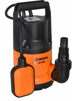 Насосная станция дренажный насос для чистой воды ВИХРЬ ДН-400 (400 Вт)