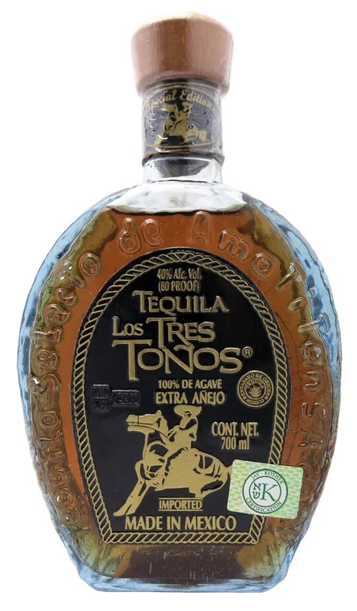 Текила Los Tres Tonos Extra Anejo, 0.7 л