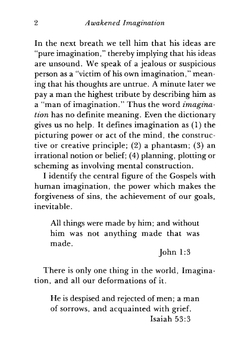 Awakened Imagination | Neville Goddard