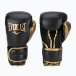 Боксёрские перчатки Everlast Powerlock 2 black/gold